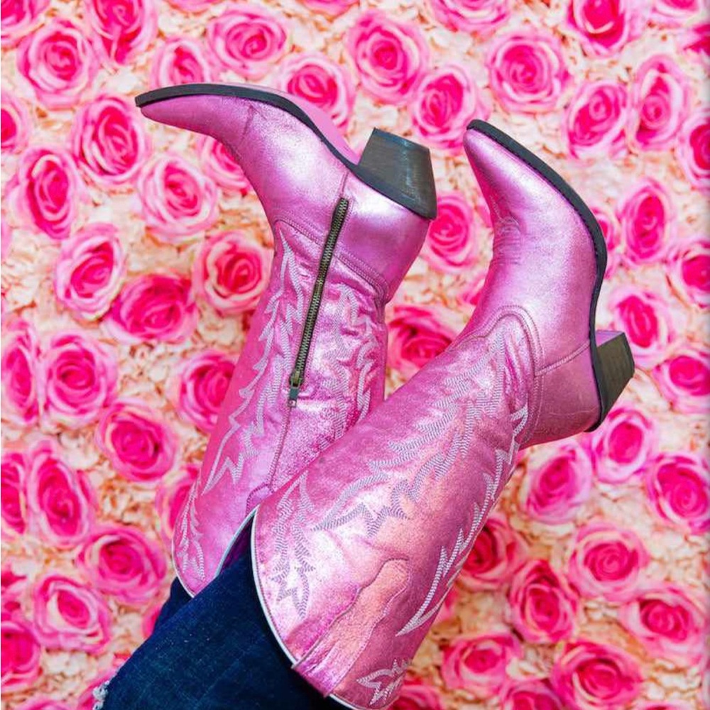 Just Call Me Dolly Wide calf Cowgirl Boots